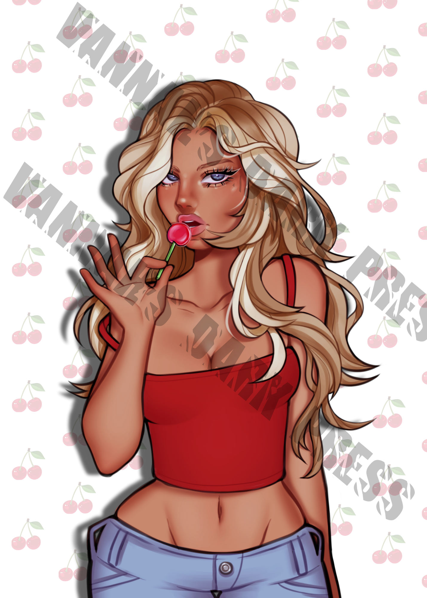 Cherry Bomb Art Print